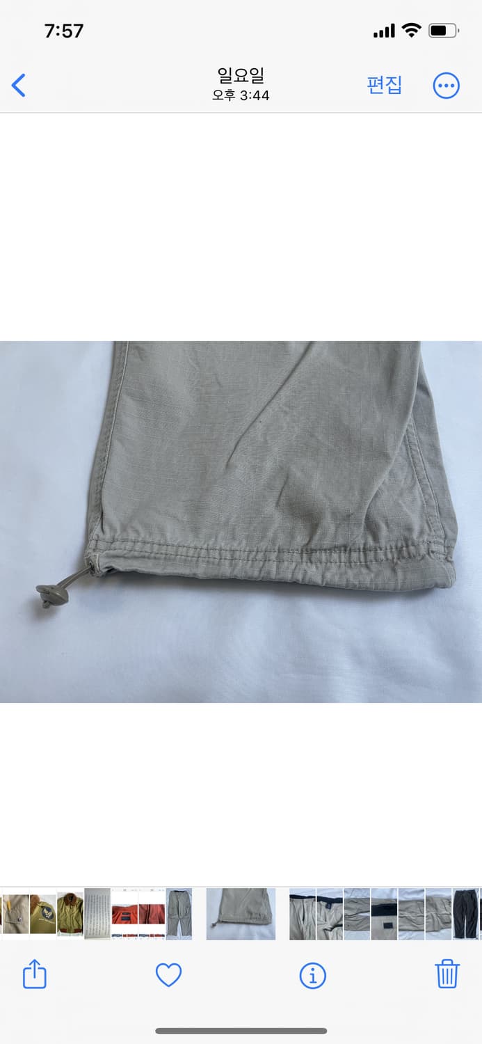 90s 빈티지 gap 올드 갭 카고팬츠 밀리터리 m65 bdu 상품이미지5