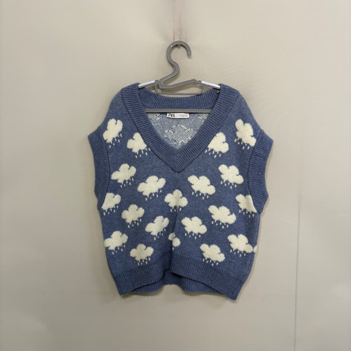 자라 구름 니트 조끼 S  상품이미지1