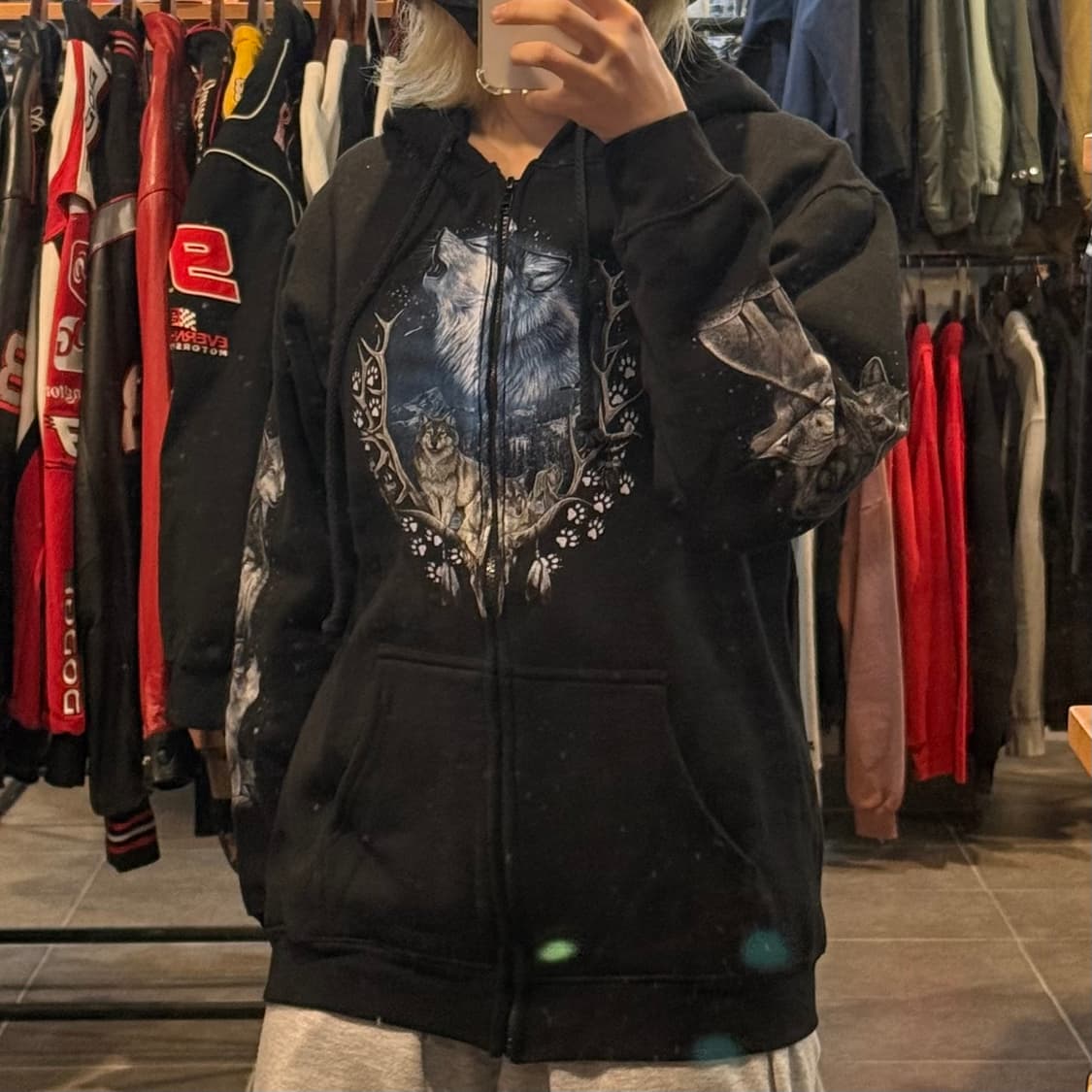 [NO.9]올드스쿨 락 후드집업 상품이미지2