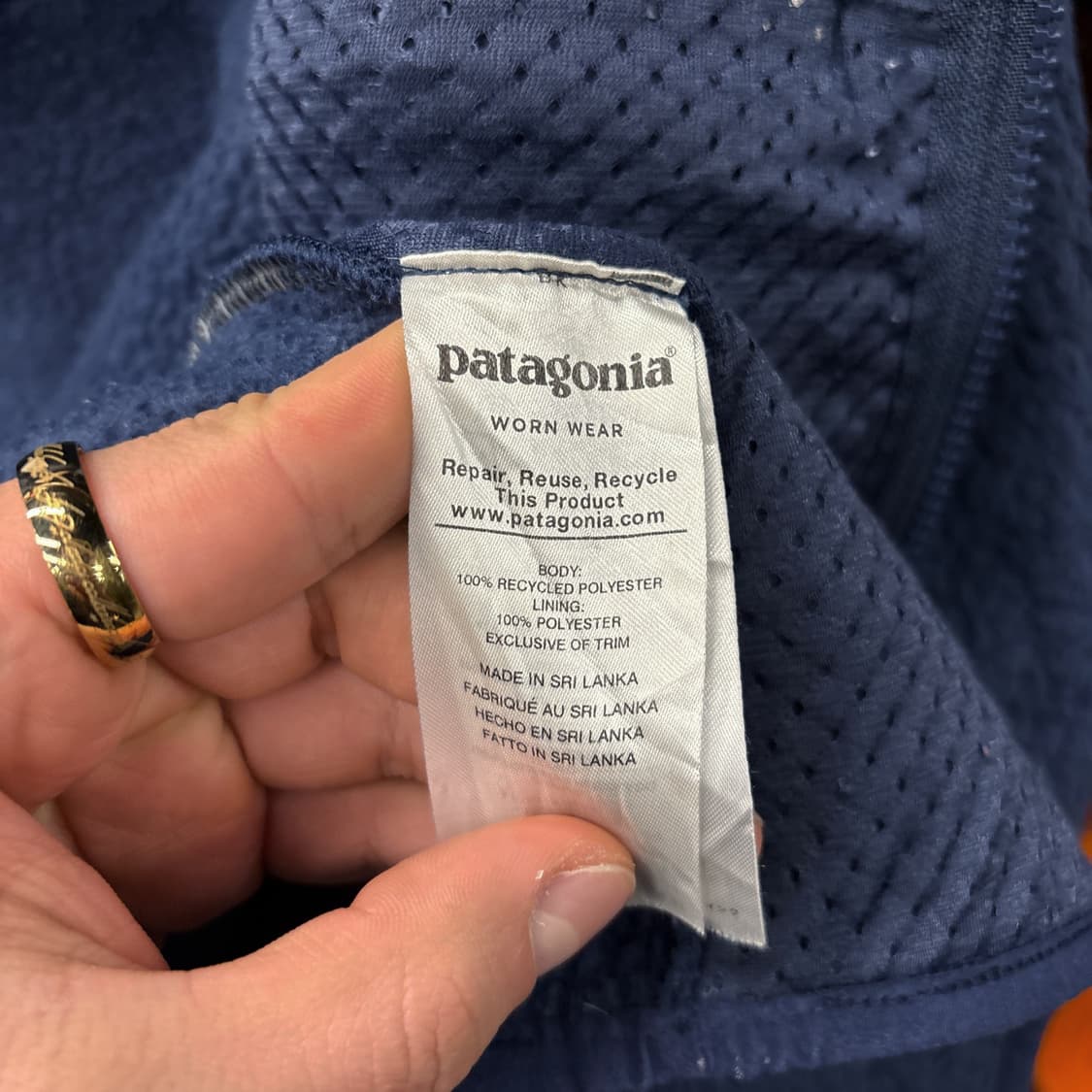 90s 파타고니아 클래식 레트로 파일 플리스 후드 집업 N360 상품이미지7