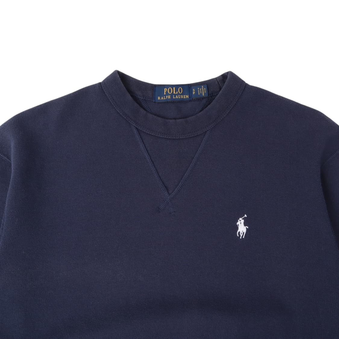 폴로 랄프로렌 네이비 코튼 크루넥 스웻셔츠 상품이미지2