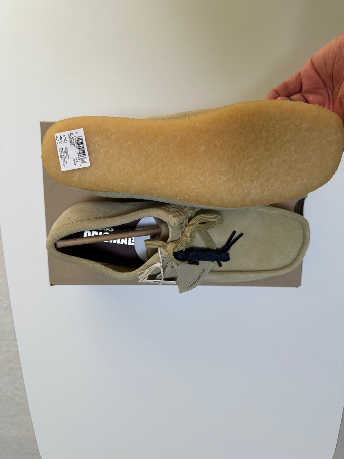 클락스 왈라비 메이플 스웨이드 새상품 상품이미지3