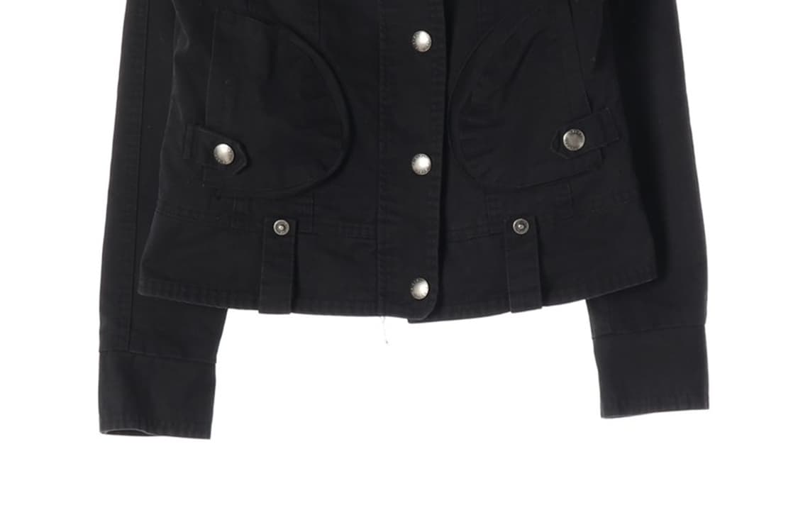 SHINE 블랙 포켓 유틸리티 자켓 F 상품이미지4