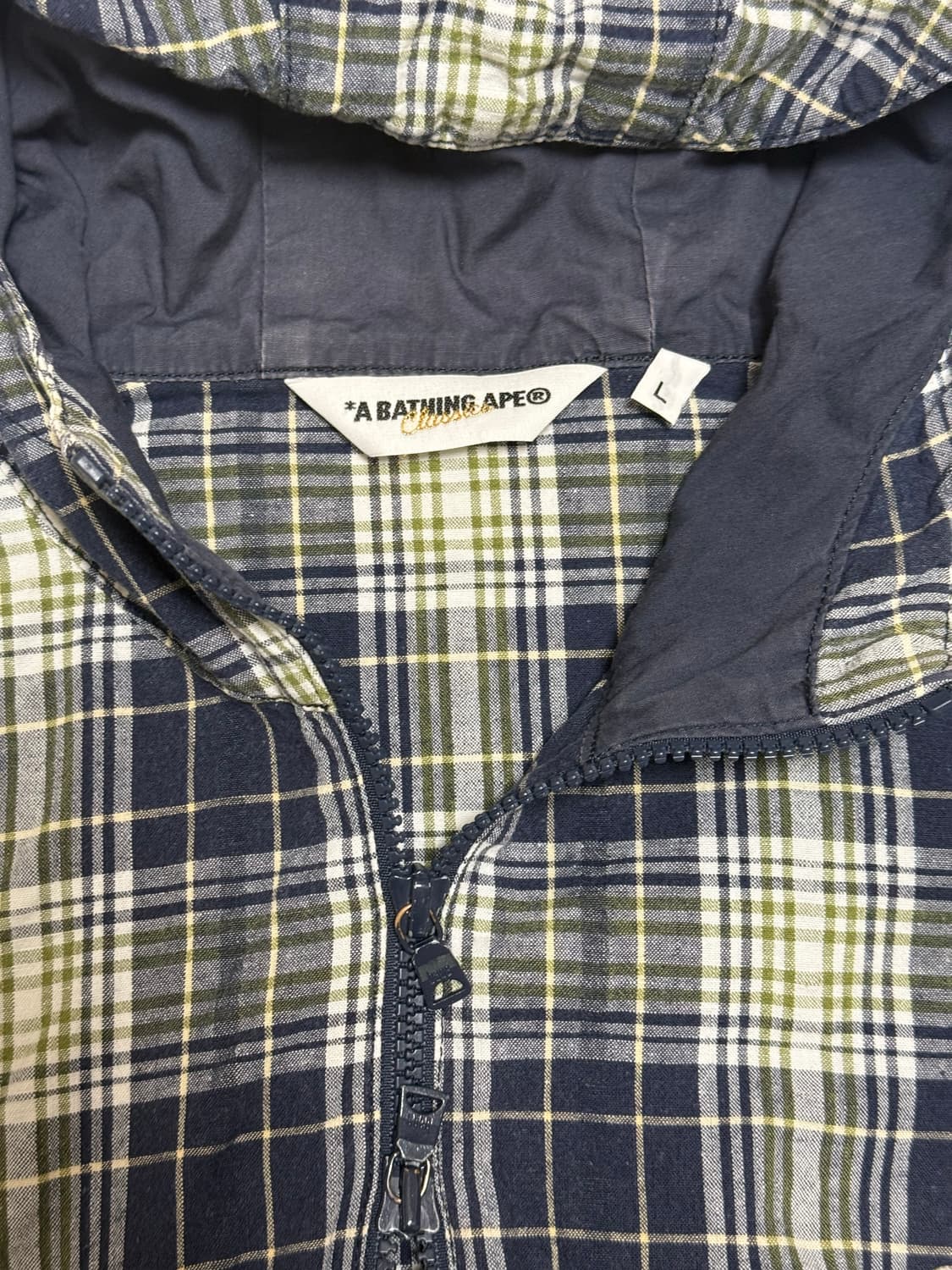 (L) bape 2way hood zip-up 베이프 투웨이 후드집업 상품이미지4