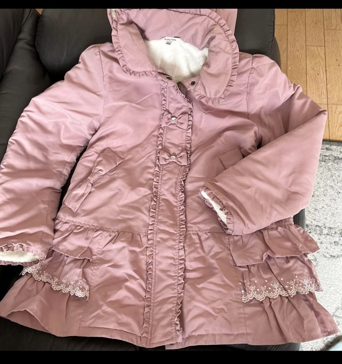 빈티지 패딩자켓 스나계 양산형지뢰계 로리타 달천 대장 히메로맨틱갸루 핀터 상품이미지1