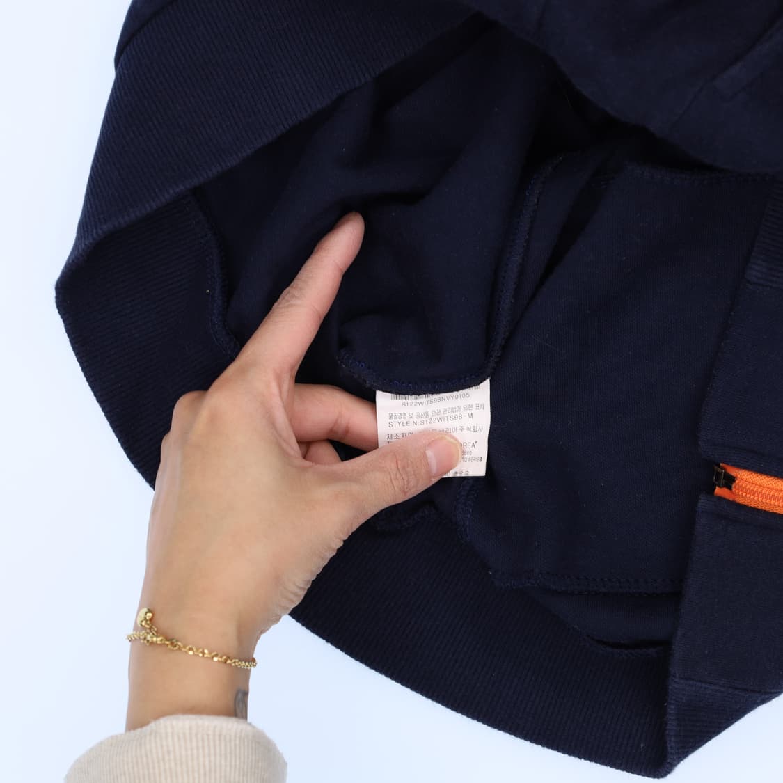 [M] 데상트 배색 후드집업 자켓 1212H1 상품이미지6