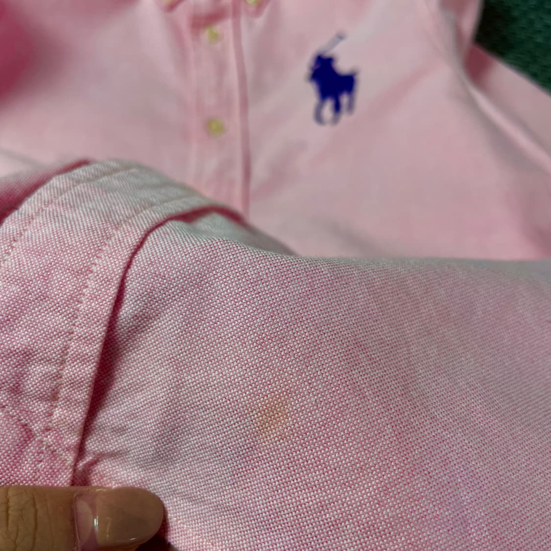 폴로랄프로렌 키즈 빅포니 핑크 긴팔 셔츠 6 상품이미지7