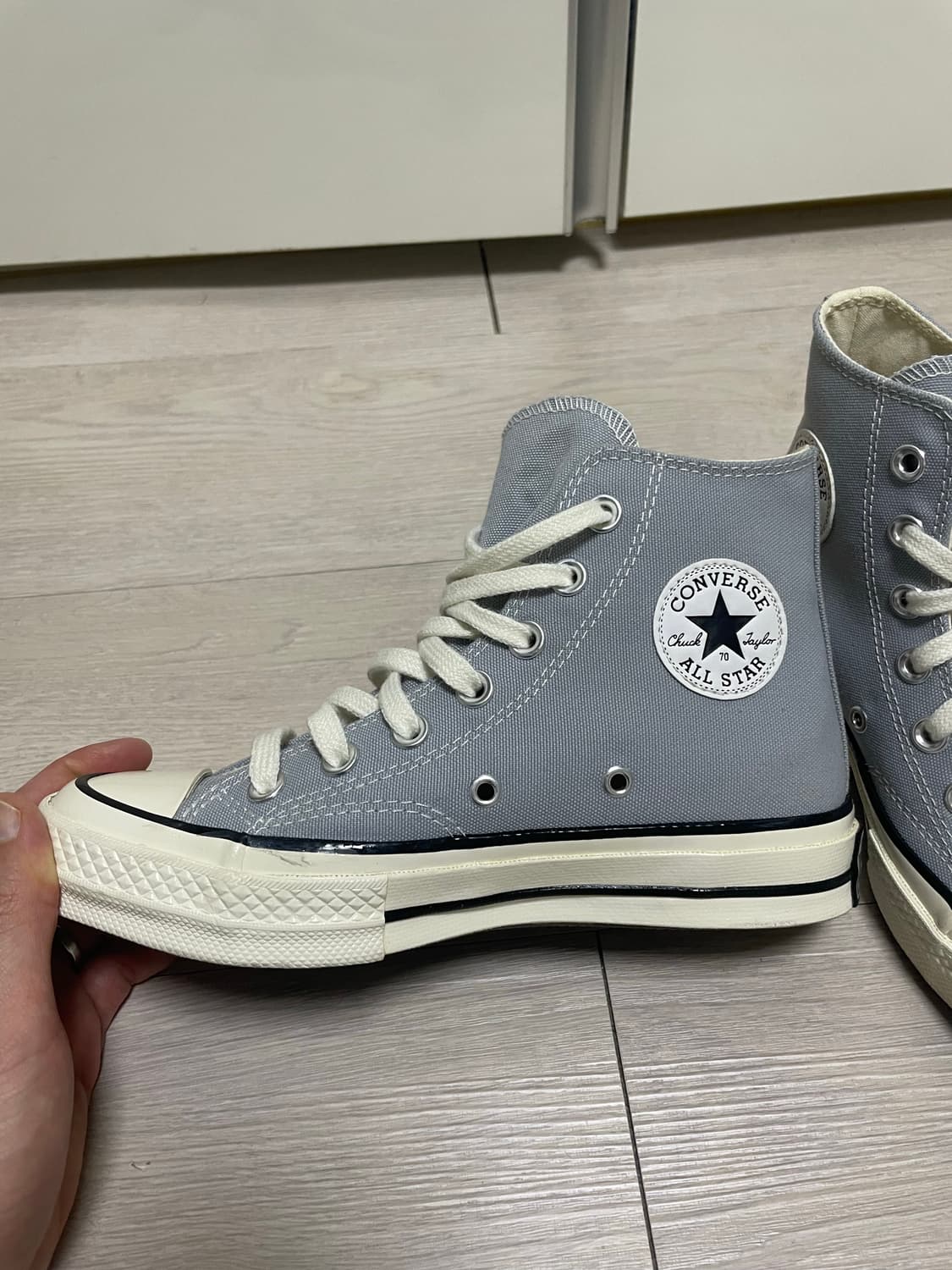 컨버스 척테일러 1970s 회색 하이 상품이미지2