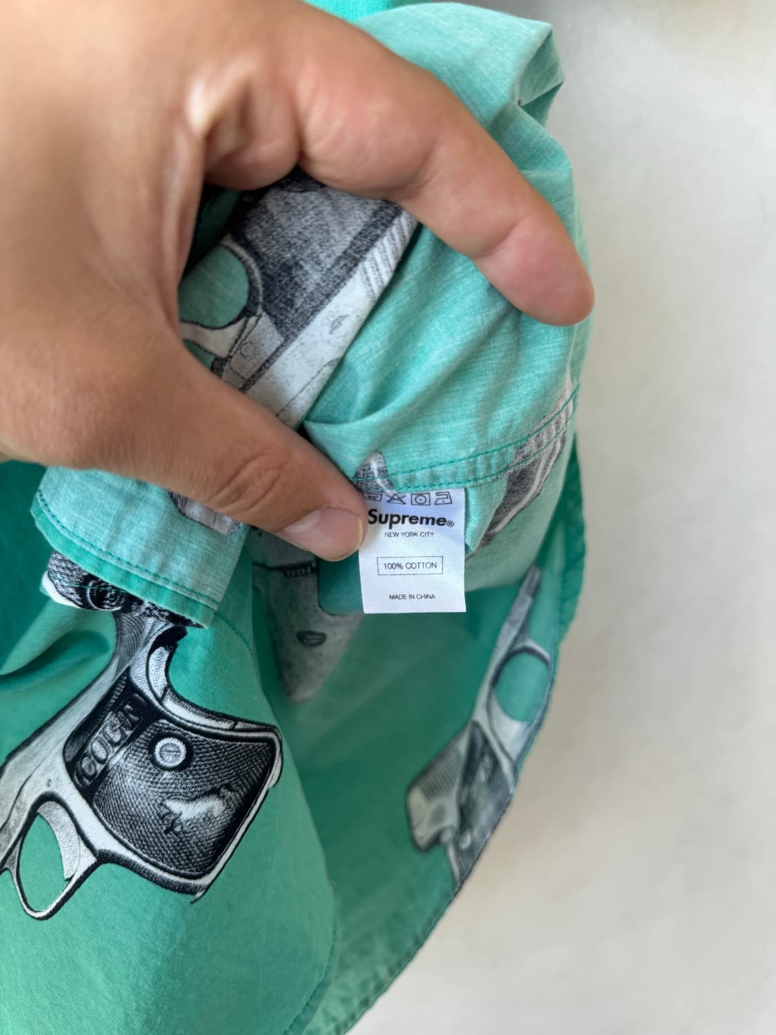 Ss13 슈프림 건 하브셔츠 상품이미지5