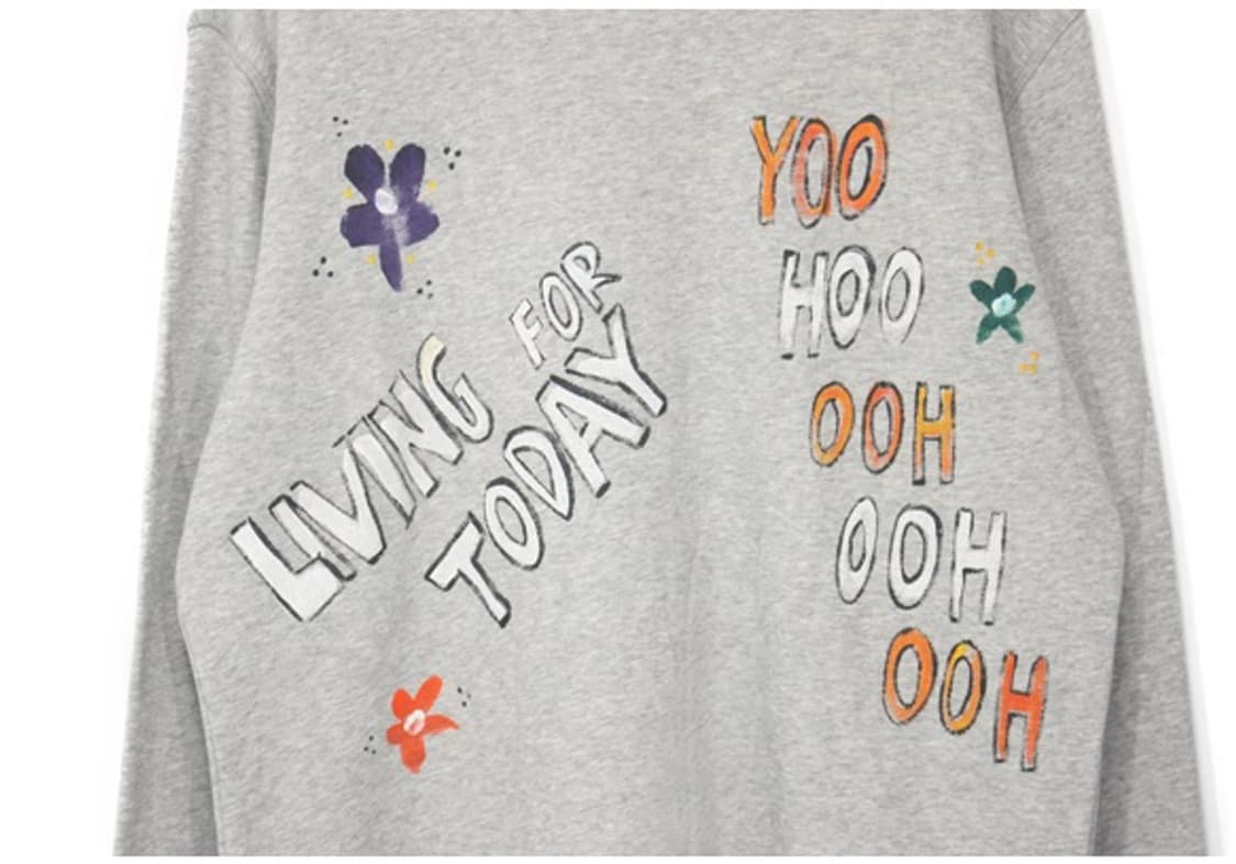 알레산드로 게라르데스키 핸드 프린팅 스윗셔츠 상품이미지6