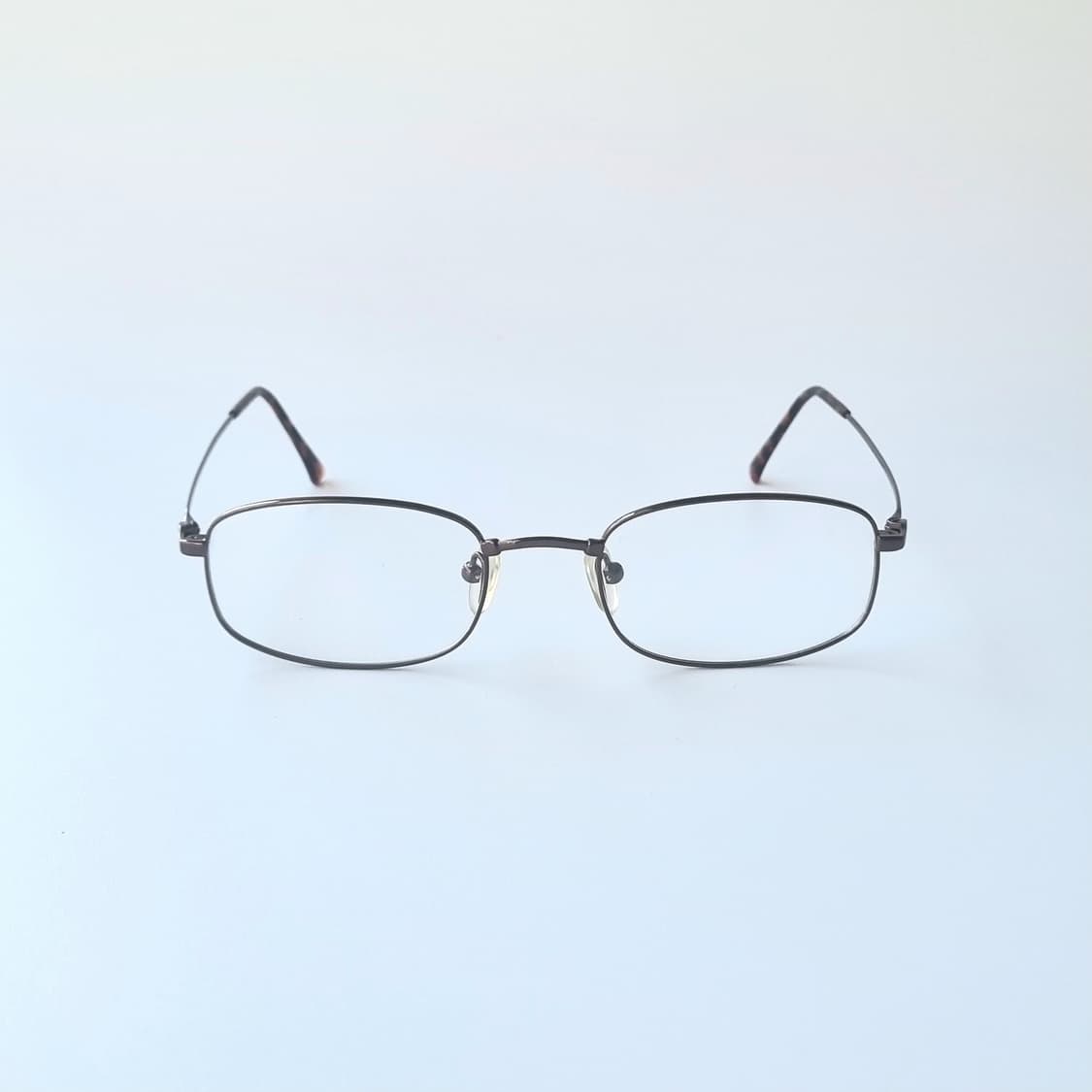 데드스탁 브라운 라운드사각 레트로 안경테  405 상품이미지3