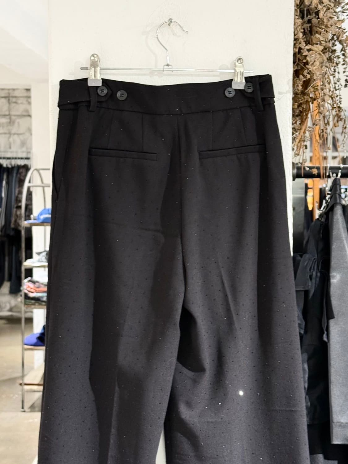 3.1 필립 림 블랙 비즈 슬랙스 팬츠 상품이미지5