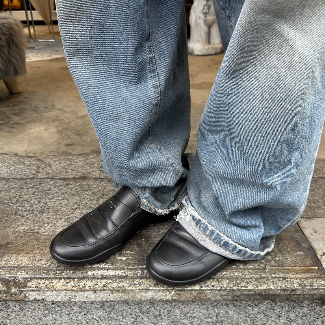 00s 프라다 스포츠 가죽 로퍼 상품이미지8