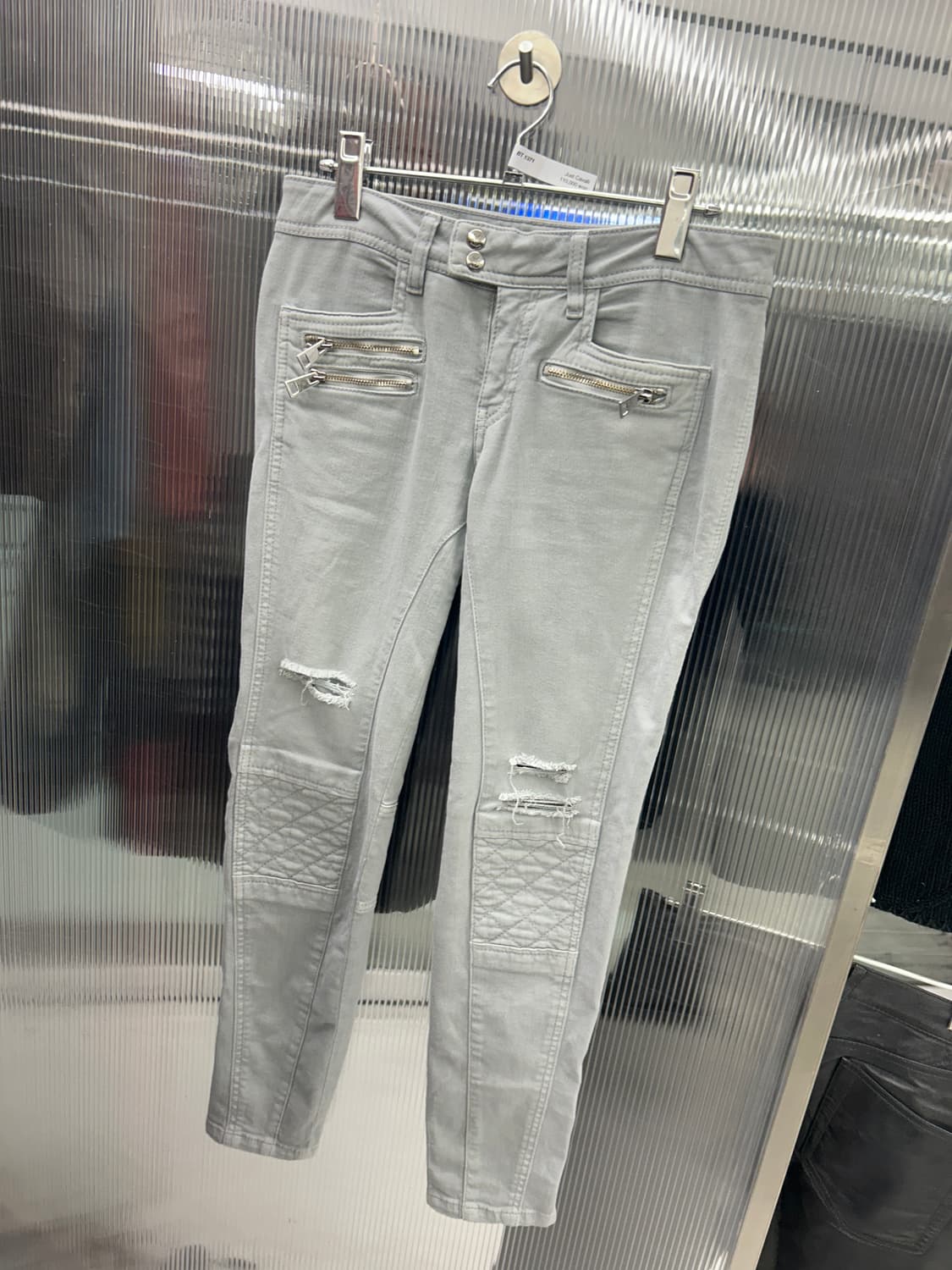 로베르토 까발리 디스트레스 스키니진 상품이미지1