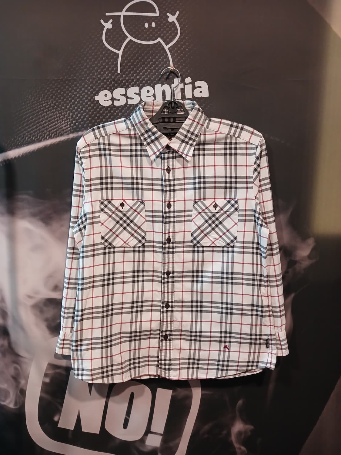 버버리 체크 셔츠 남방 상품이미지1