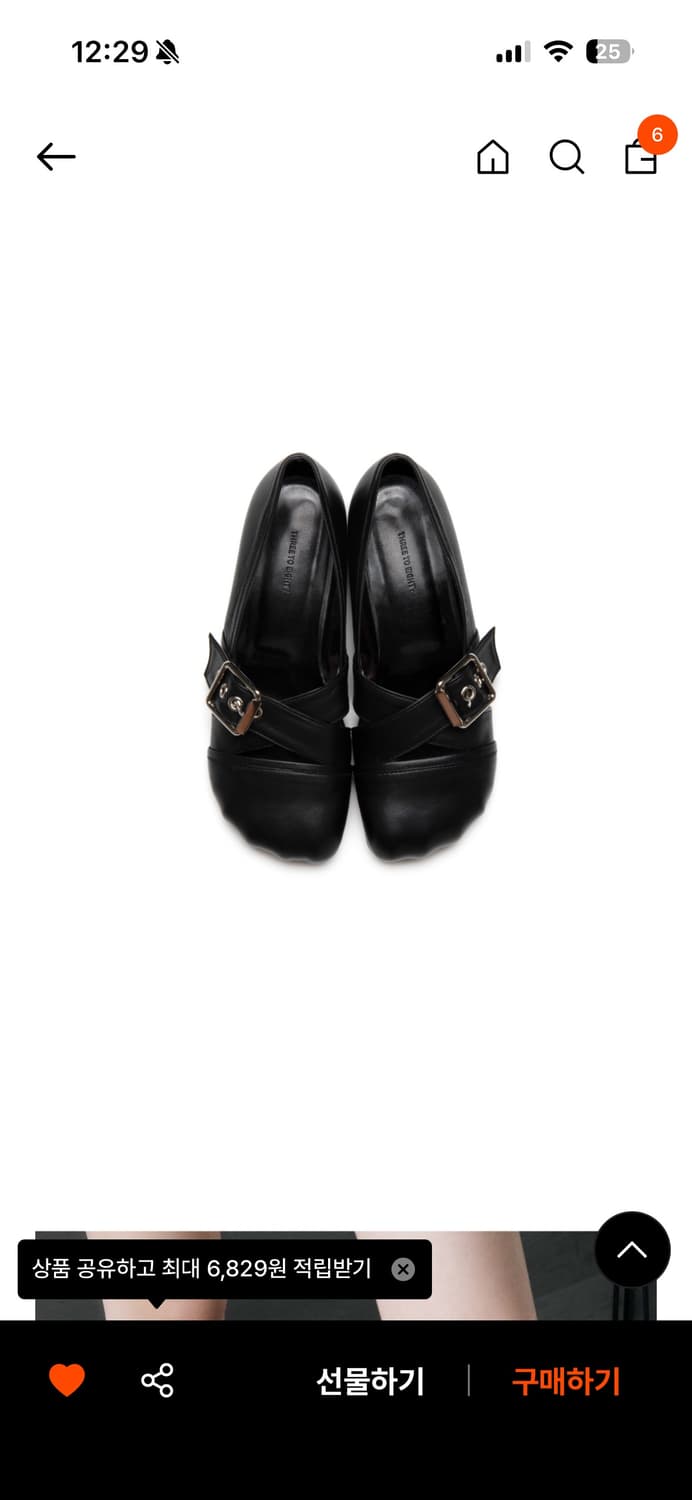 쓰리투에이티 버클 플랫 슈즈 상품이미지1