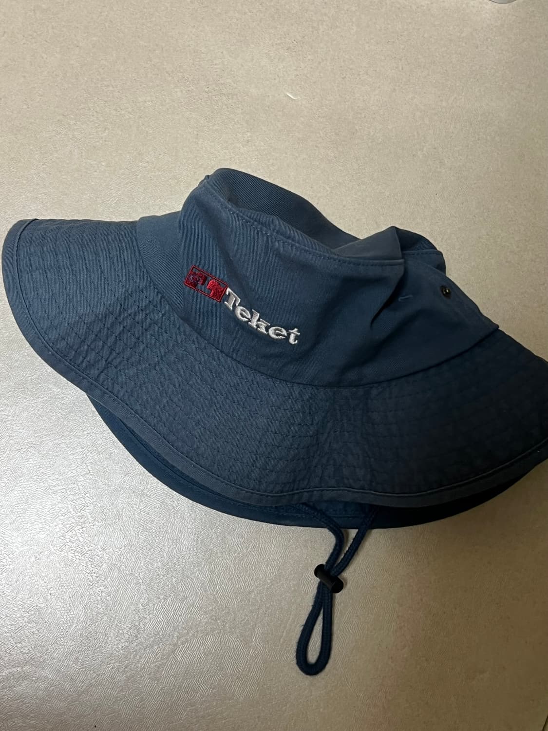 테켓 버킷햇 네이비 상품이미지4