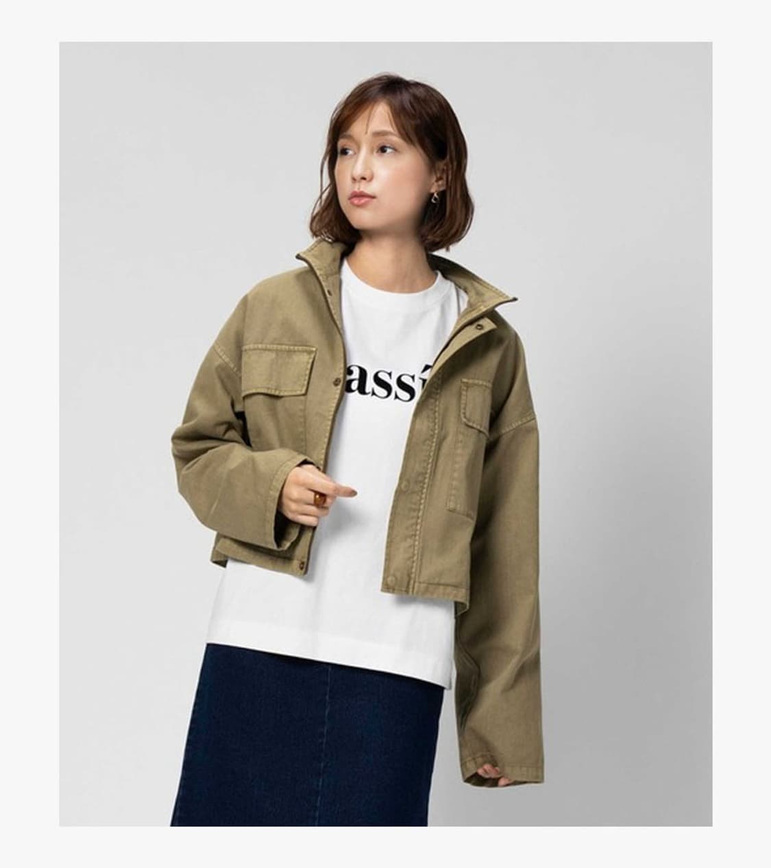 DICKIES JAPAN - 24SS FIGMENT CROP JACKET 상품이미지2