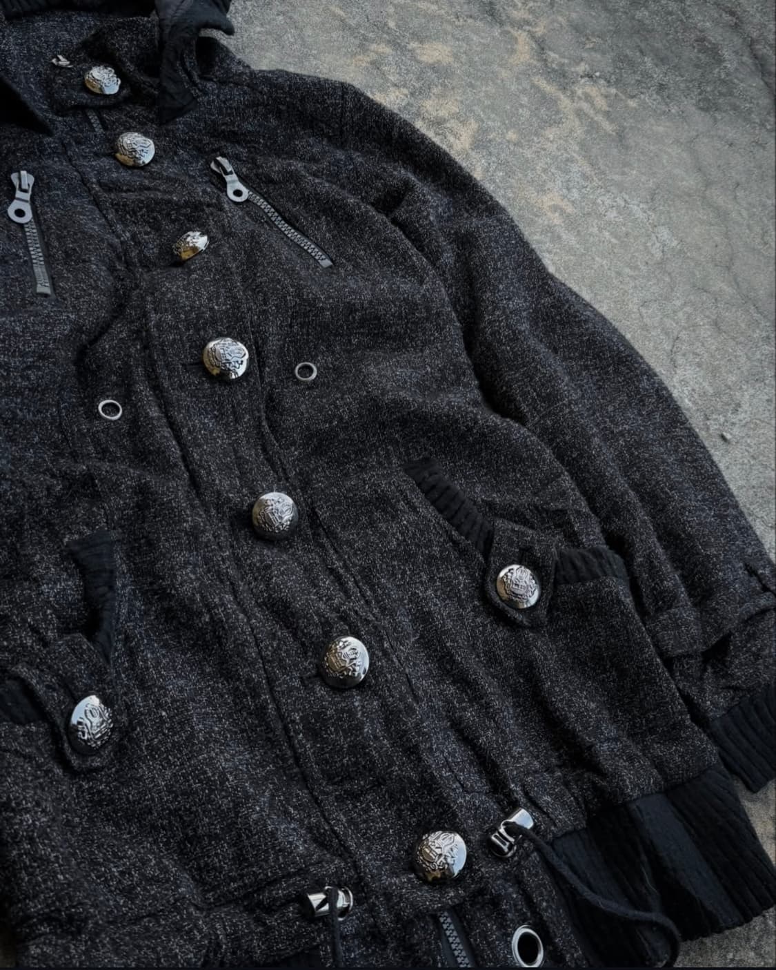 Buckle Detail Wool Jacket 상품이미지3