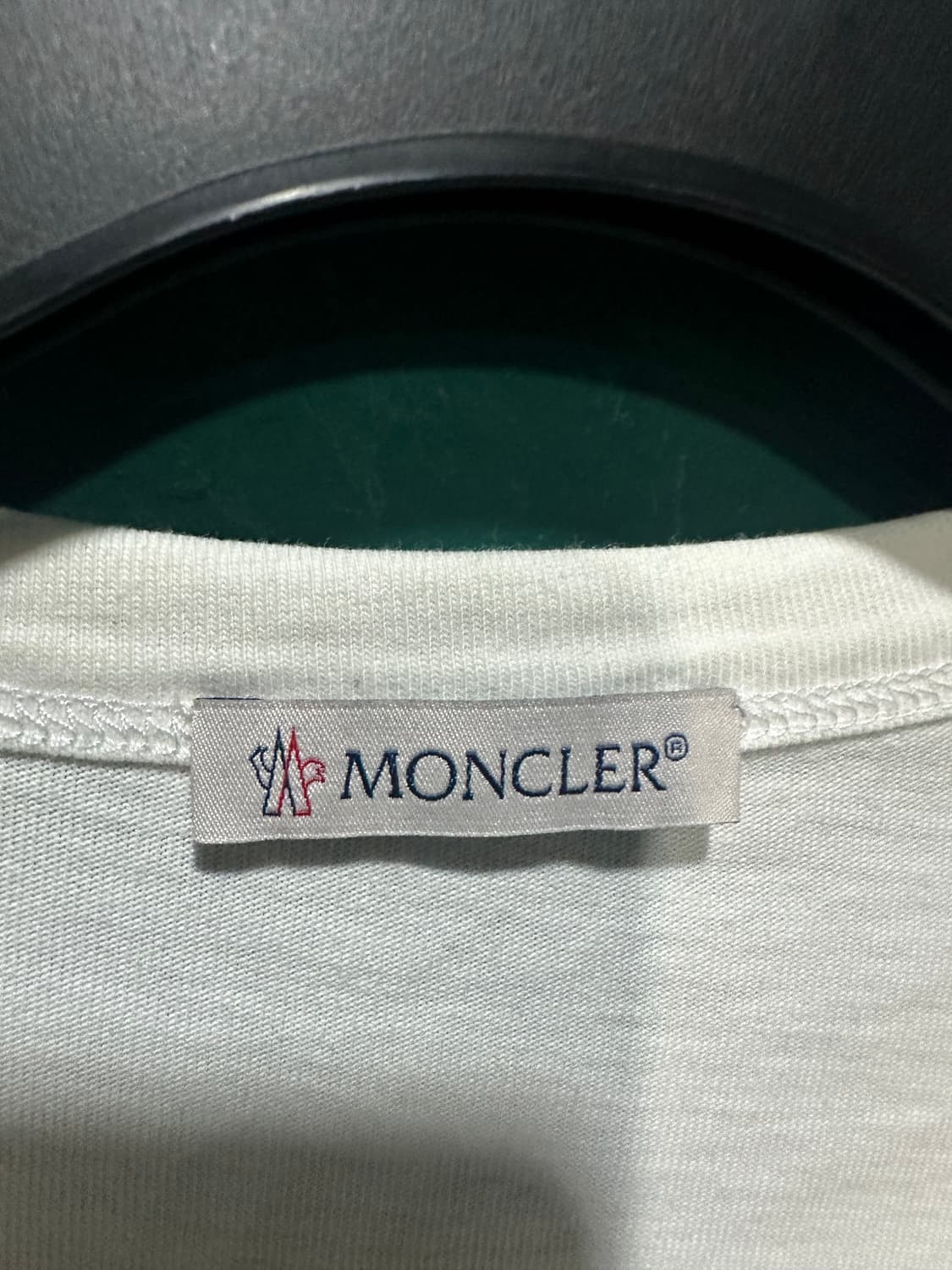 몽클레어 mc로고 반팔티 화이트M 상품이미지3