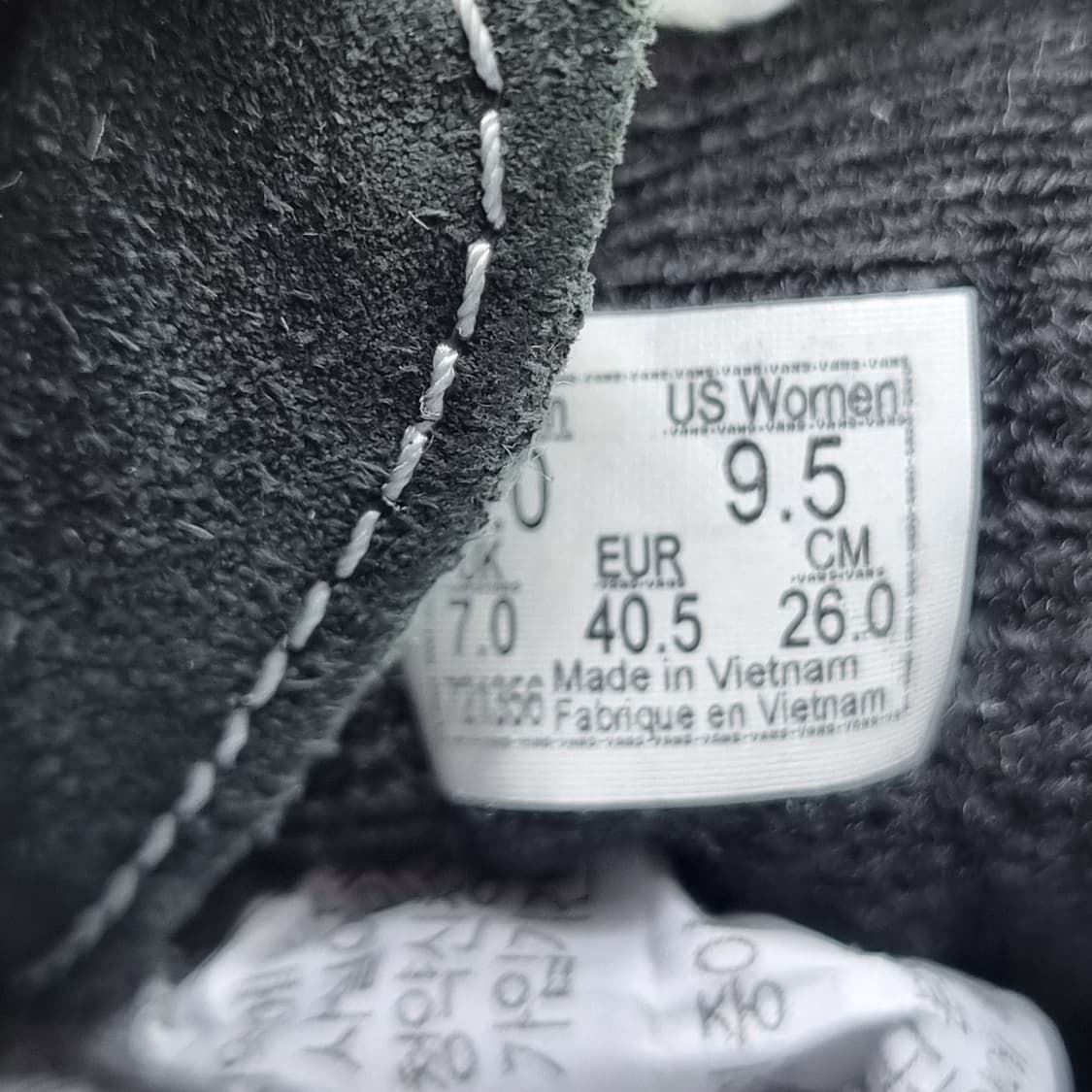 반스 스케이트 하이 블랙260 상품이미지6