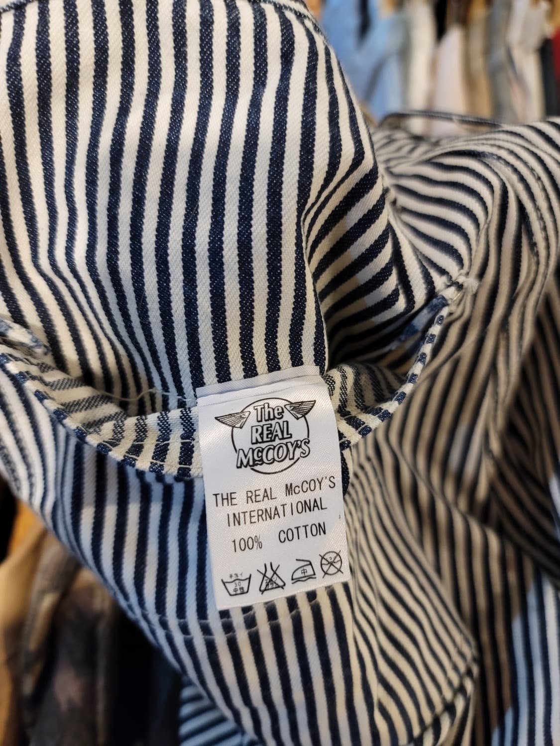 리얼맥코이 히코리 더블니 팬츠  상품이미지5