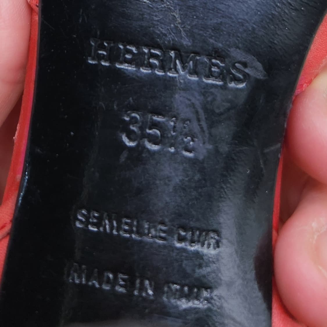 에르메스 여성구두35.5 225 굽9 상품이미지6