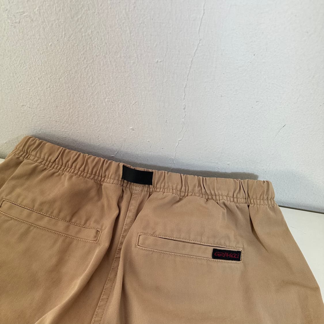 M 그라미치 베이지 벨티드 레귤러핏 퍼티그팬츠 상품이미지6