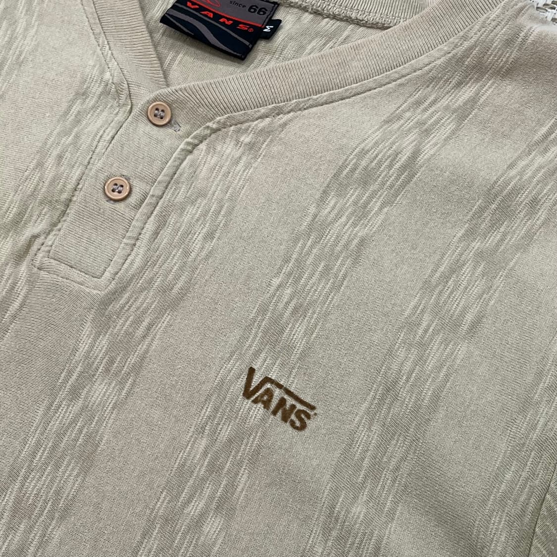 90s 반스 로고 헨리넥 티셔츠 r3334 상품이미지4