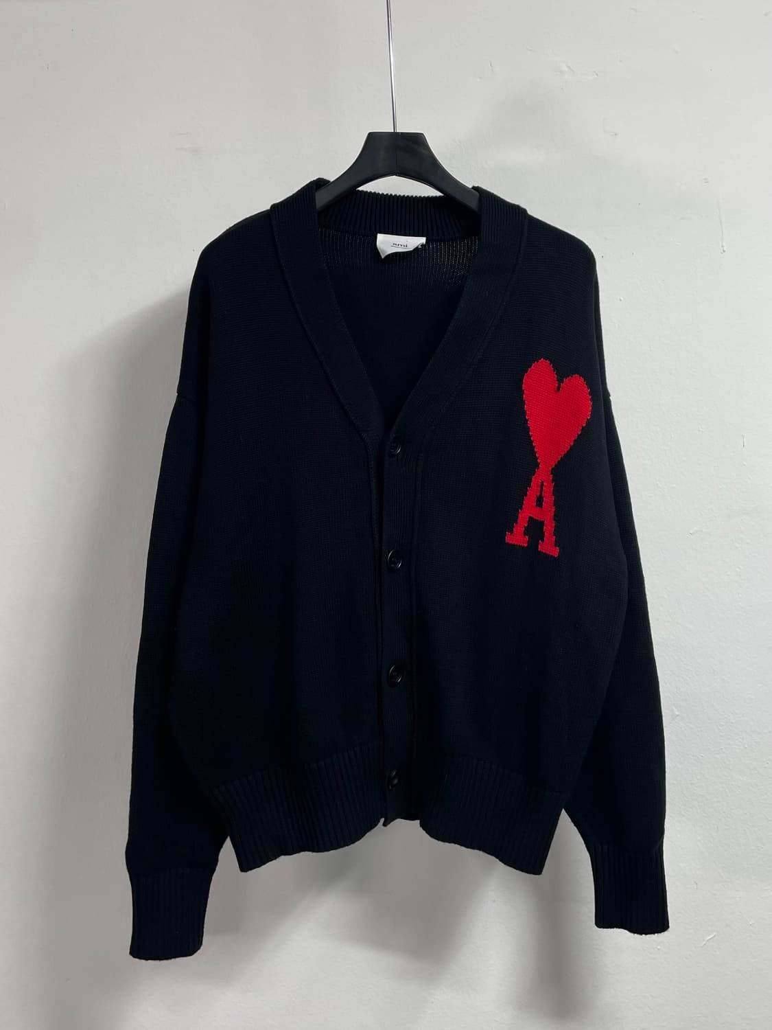 아미 인타르시아 아미 브이넥 가디건 (on.44)  - 상품이미지1