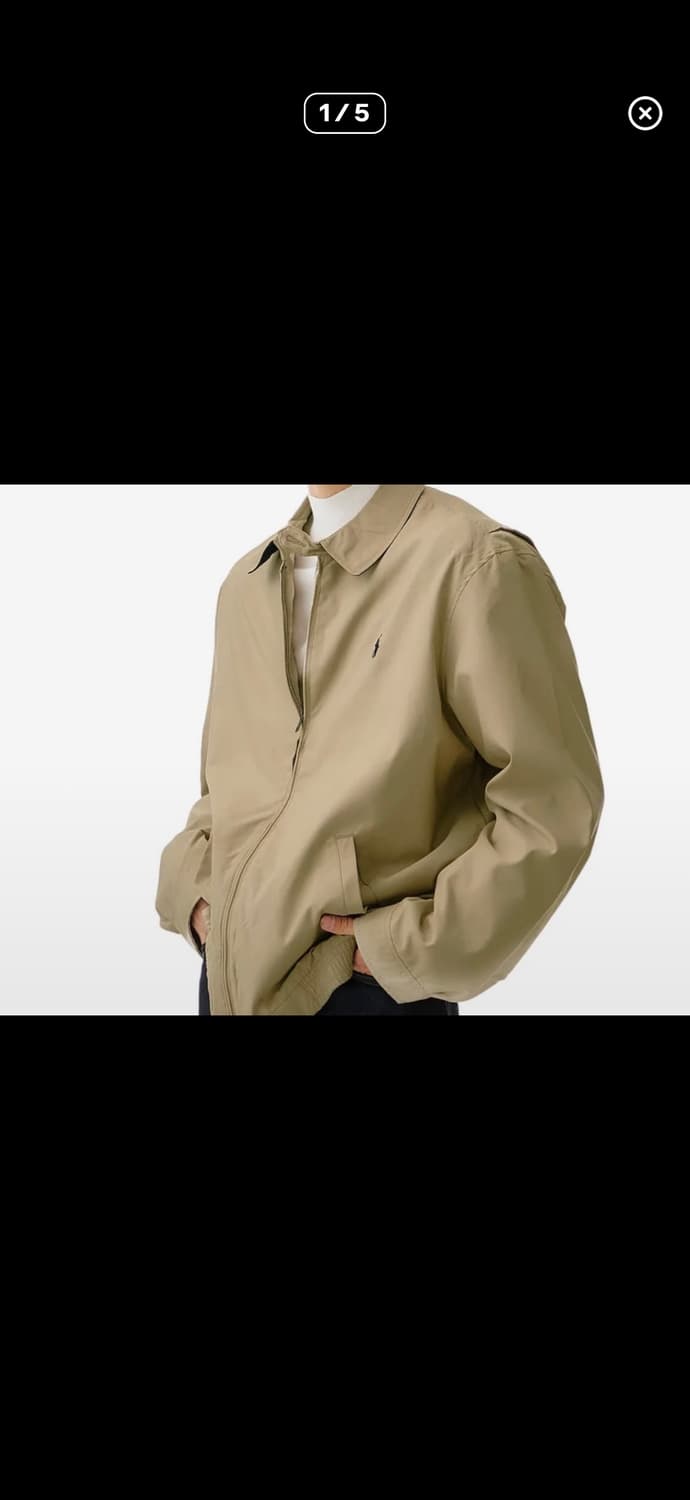 폴로 랄프로렌 베이지색 자켓 s사이즈 바이스윙 바라쿠다 해링턴 상품이미지5