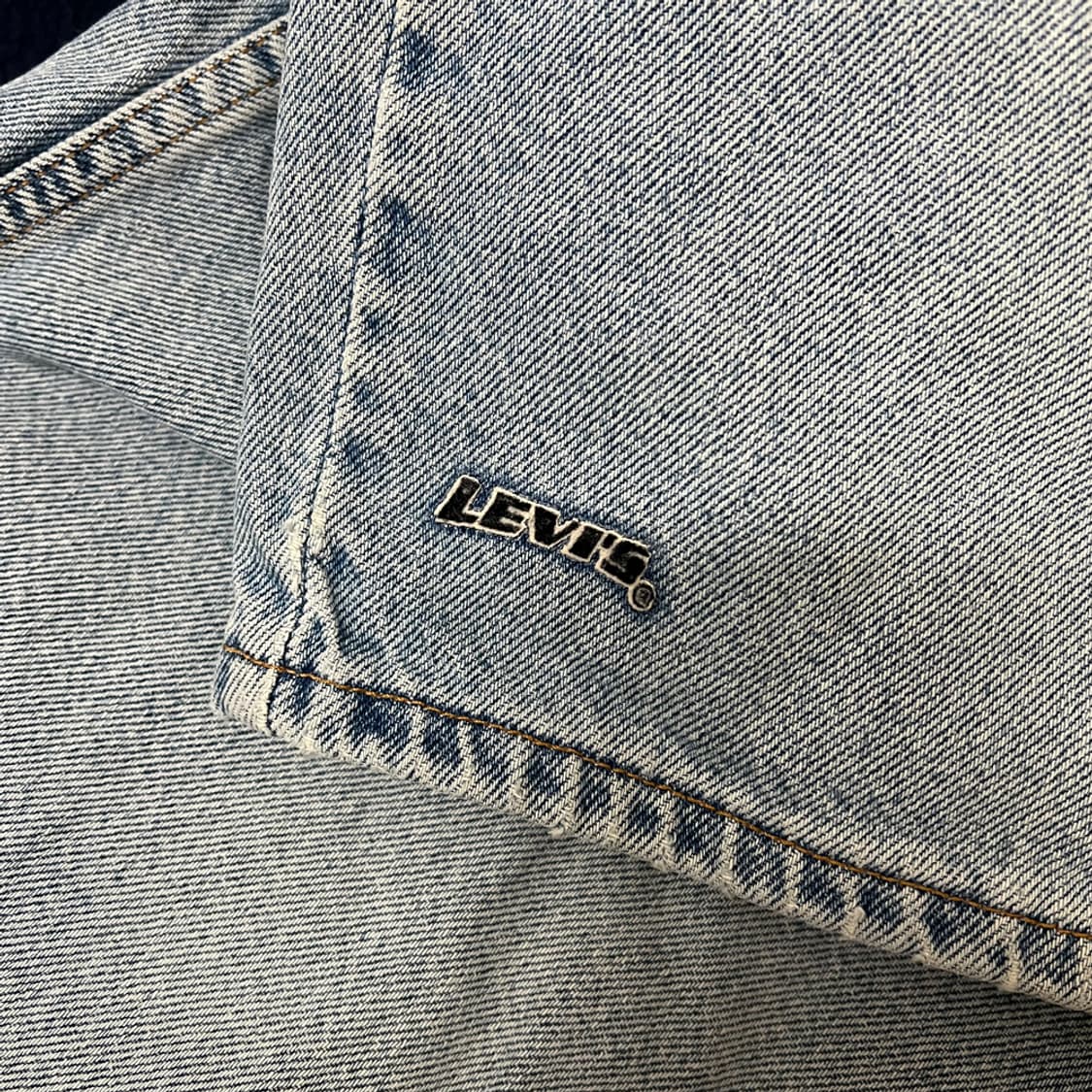 90s 리바이스 565 와이드 레그 버뮤다 데님 팬츠 28 상품이미지2