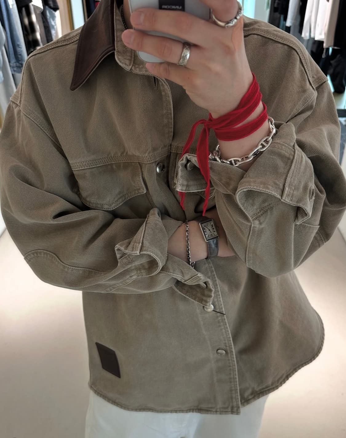 25fw 우영미 데님 자켓 상품이미지1