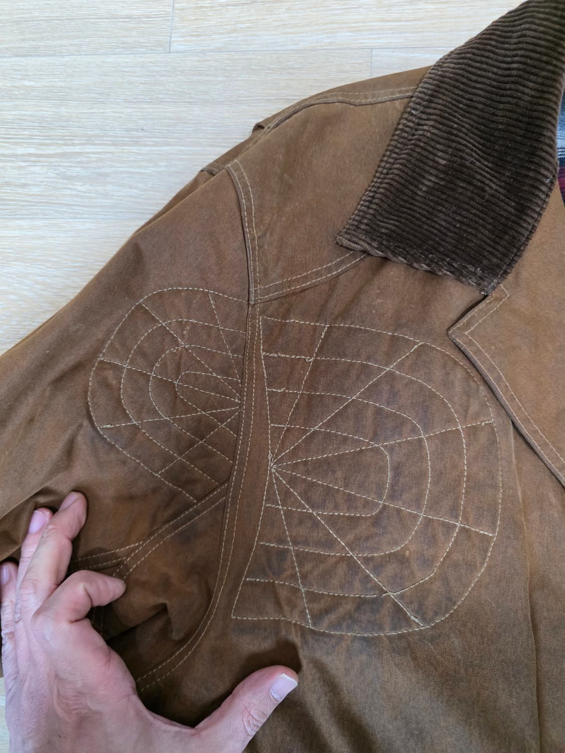 폴로 랄프로렌 왁스 자켓 XL 상품이미지4