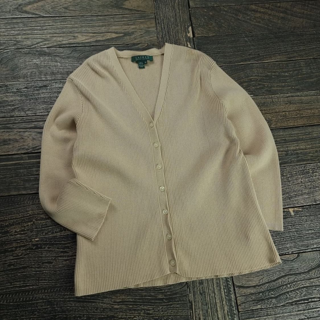 [폴로 랄프로렌] 루즈핏 브이넥 니트 가디건 M18740 상품이미지1