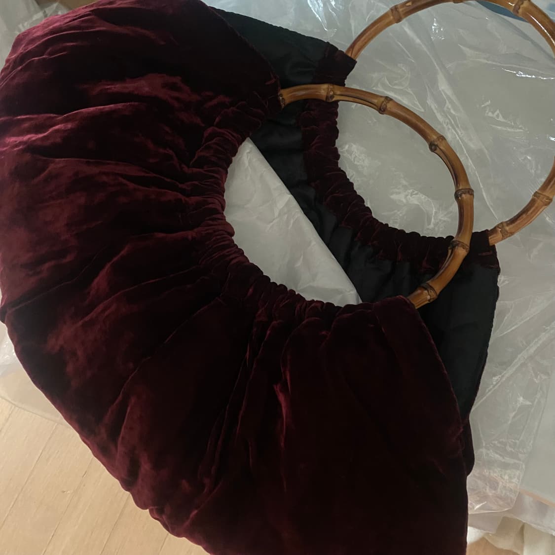 꼼데가르송 뱀부 토트백  상품이미지4