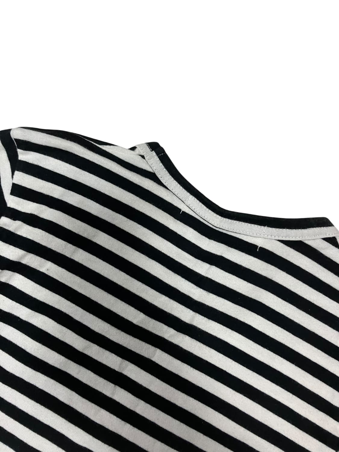 꼼데가르송 스트라이프 긴팡 티셔츠 XS 상품이미지3