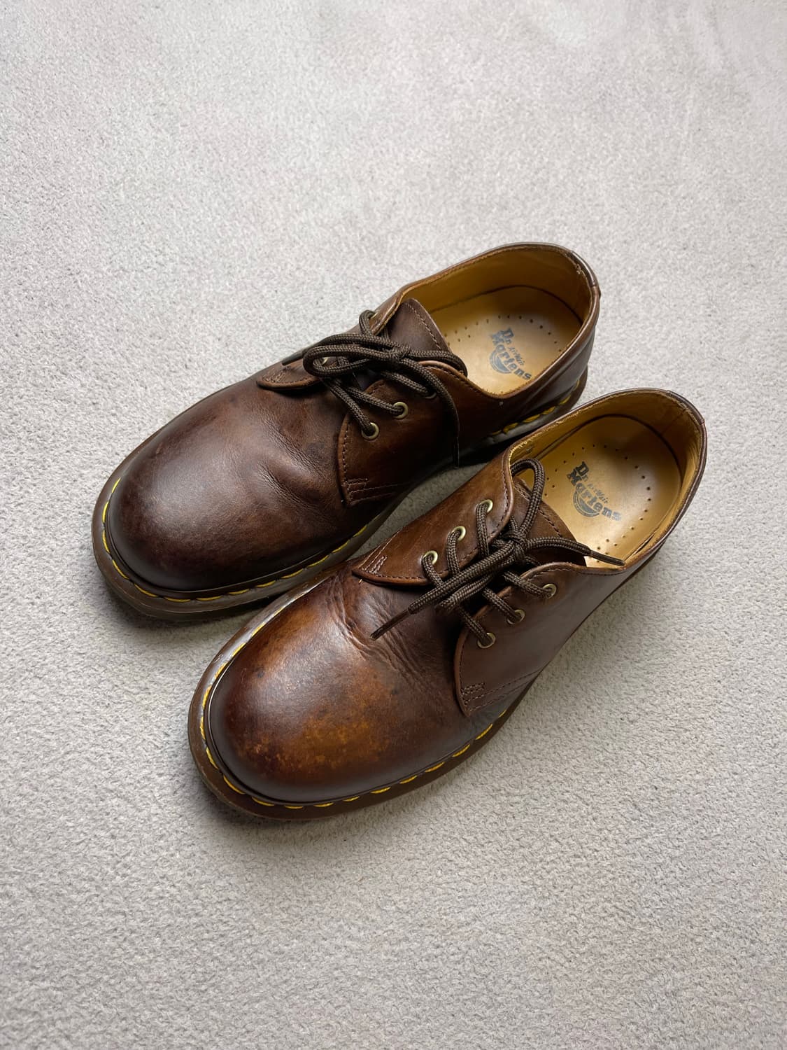 [39] 닥터마틴 1461 3홀 브라운 -250-255 상품이미지1