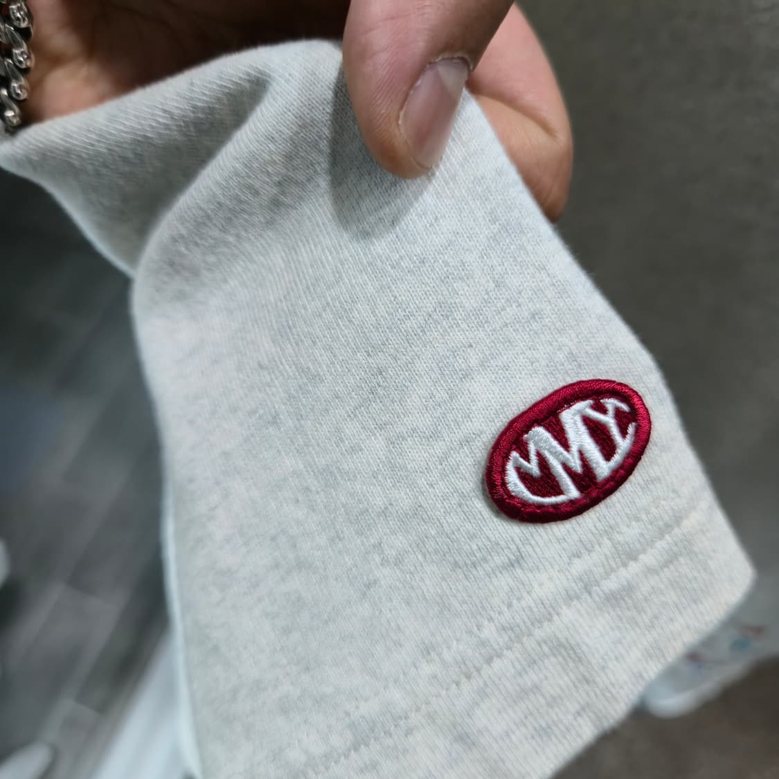 ​[정품] 메종 미하라 야스히로 오버사이즈 로고 티셔츠 - 화이트 상품이미지4