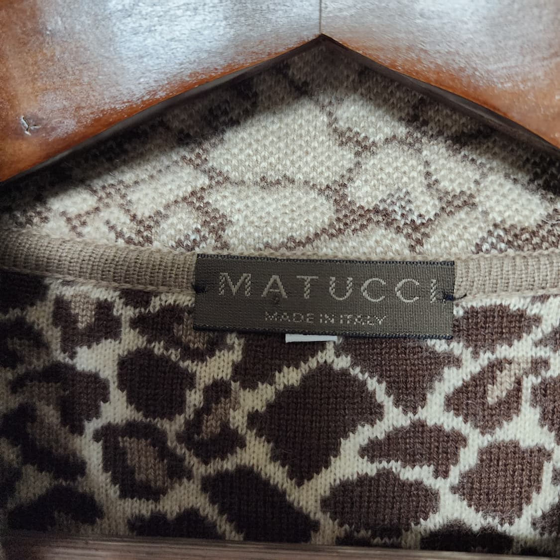 MATUCCI 이태리 100% 캐시미어 산양 투웨이 집업 상품이미지5