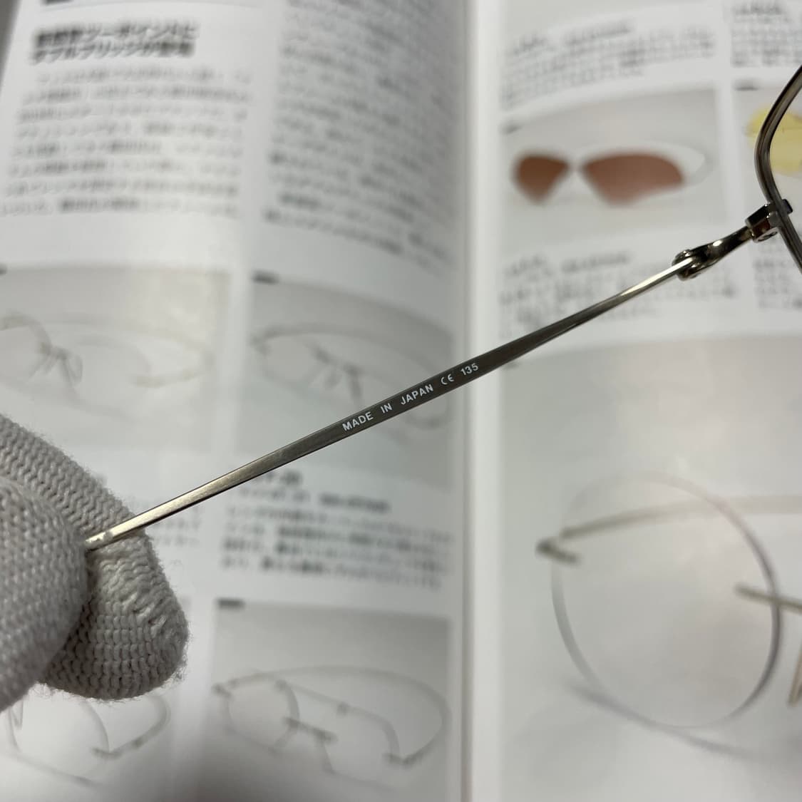 DKNY 도나카란뉴욕 티타늄 실버 빈티지 안경 47 상품이미지6