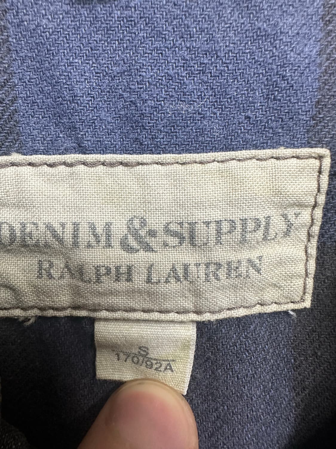 랄프로렌 데님앤서플라이 트러거 데님 자켓 S 상품이미지2