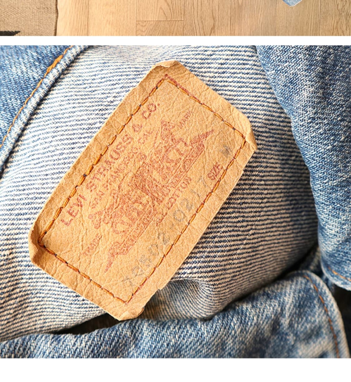 일본판 80S LEVIS 리바이스 70502-0217 오랜지텝 빈티지  상품이미지7