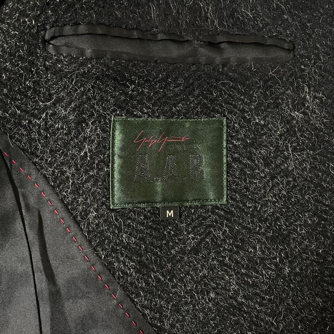 요지 야마모토 울 싱글 코트 상품이미지6