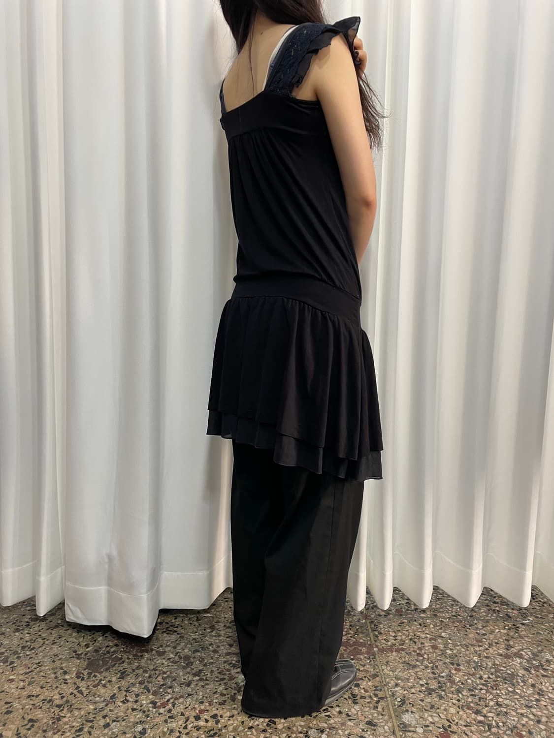 morgan design dress 상품이미지5