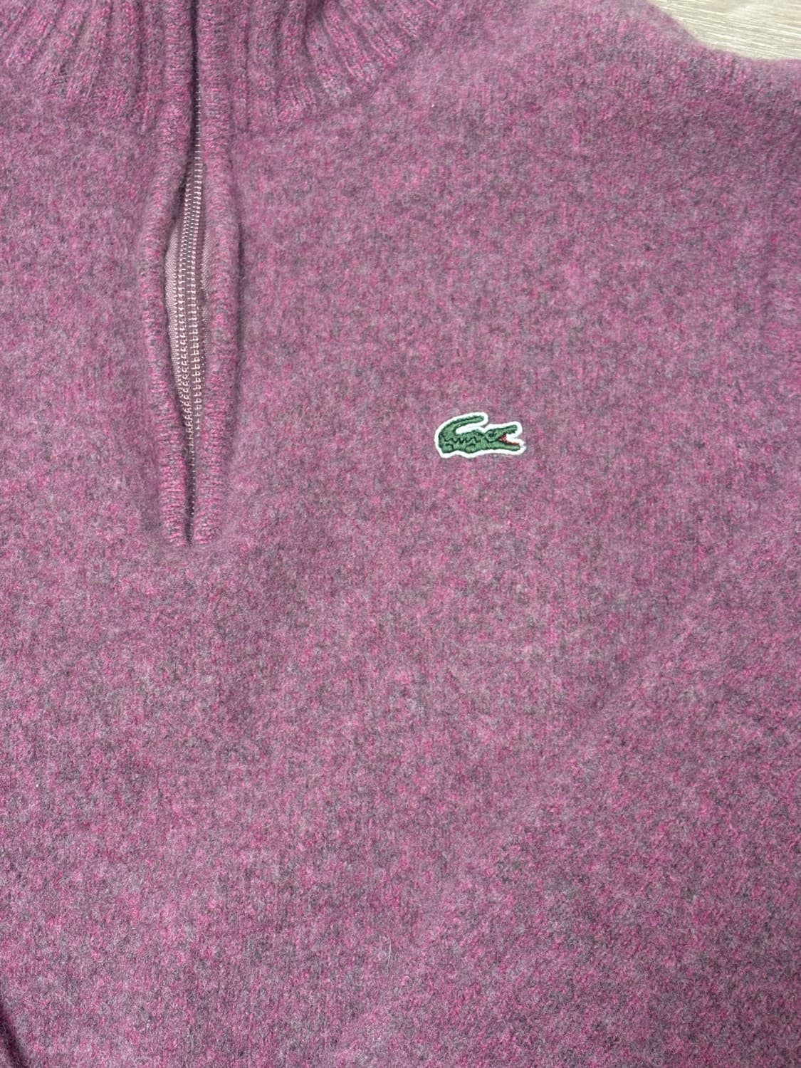 라코스테 반집업 니트 빈티지 겨울니트 상품이미지2