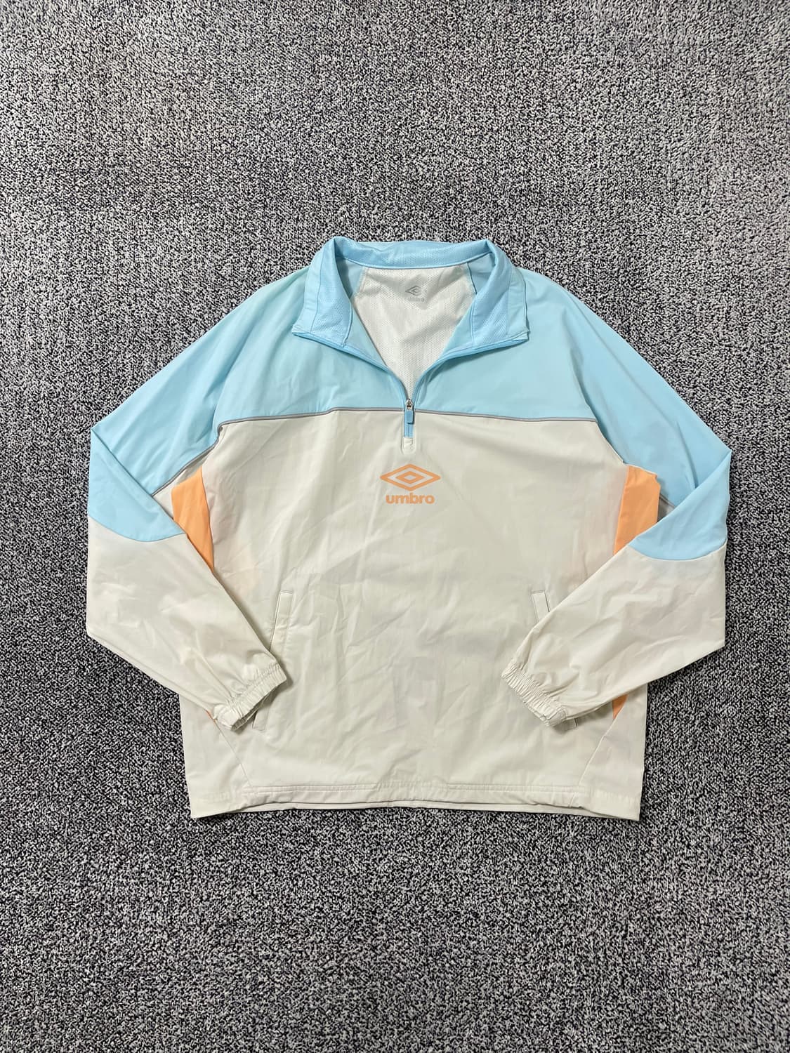 빈티지9. 엄브로 하프집업 아노락 바람막이 윈드브레이커 메쉬안감 상품이미지1