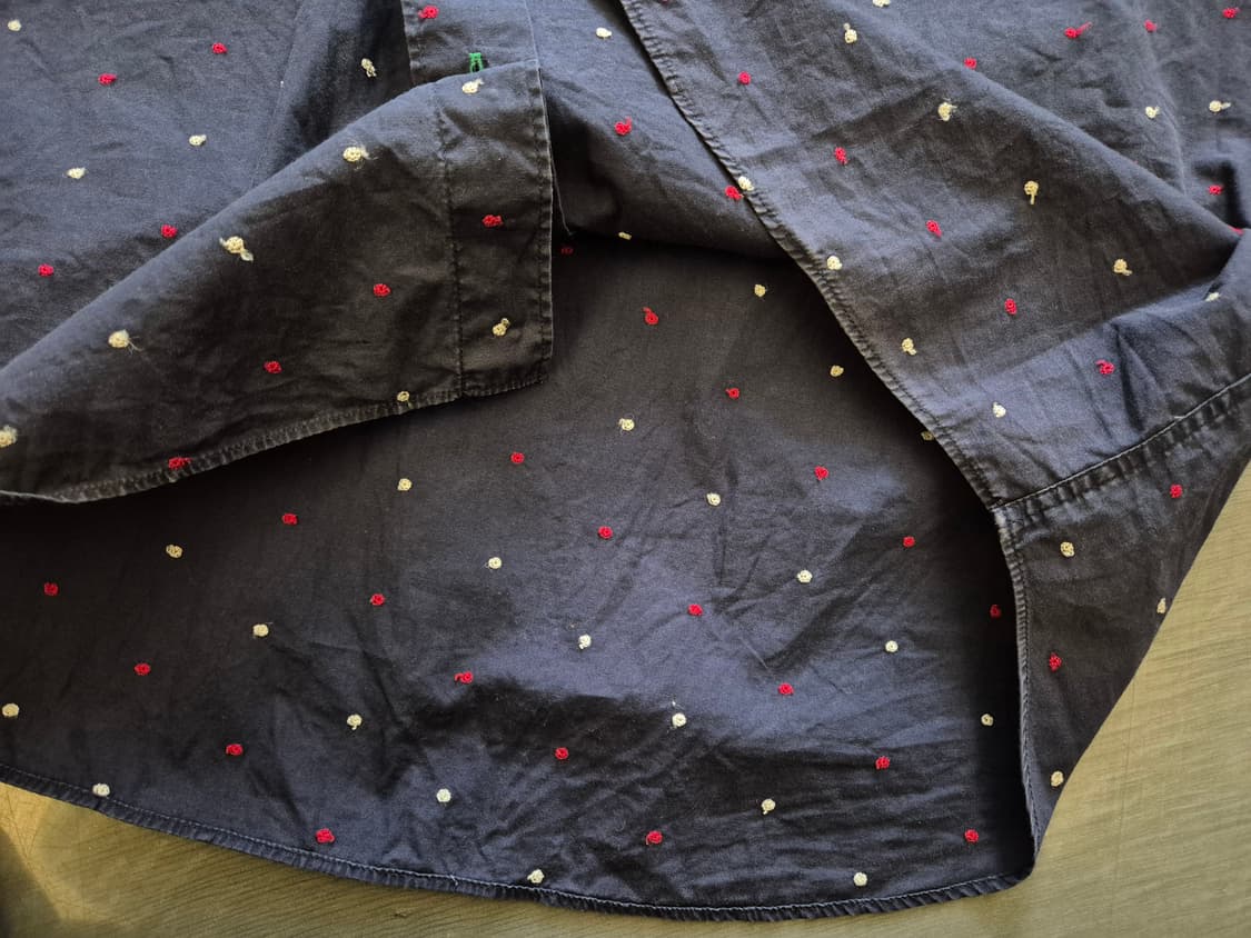 00s 이세이미야케 도트 패턴 셔츠 상품이미지4