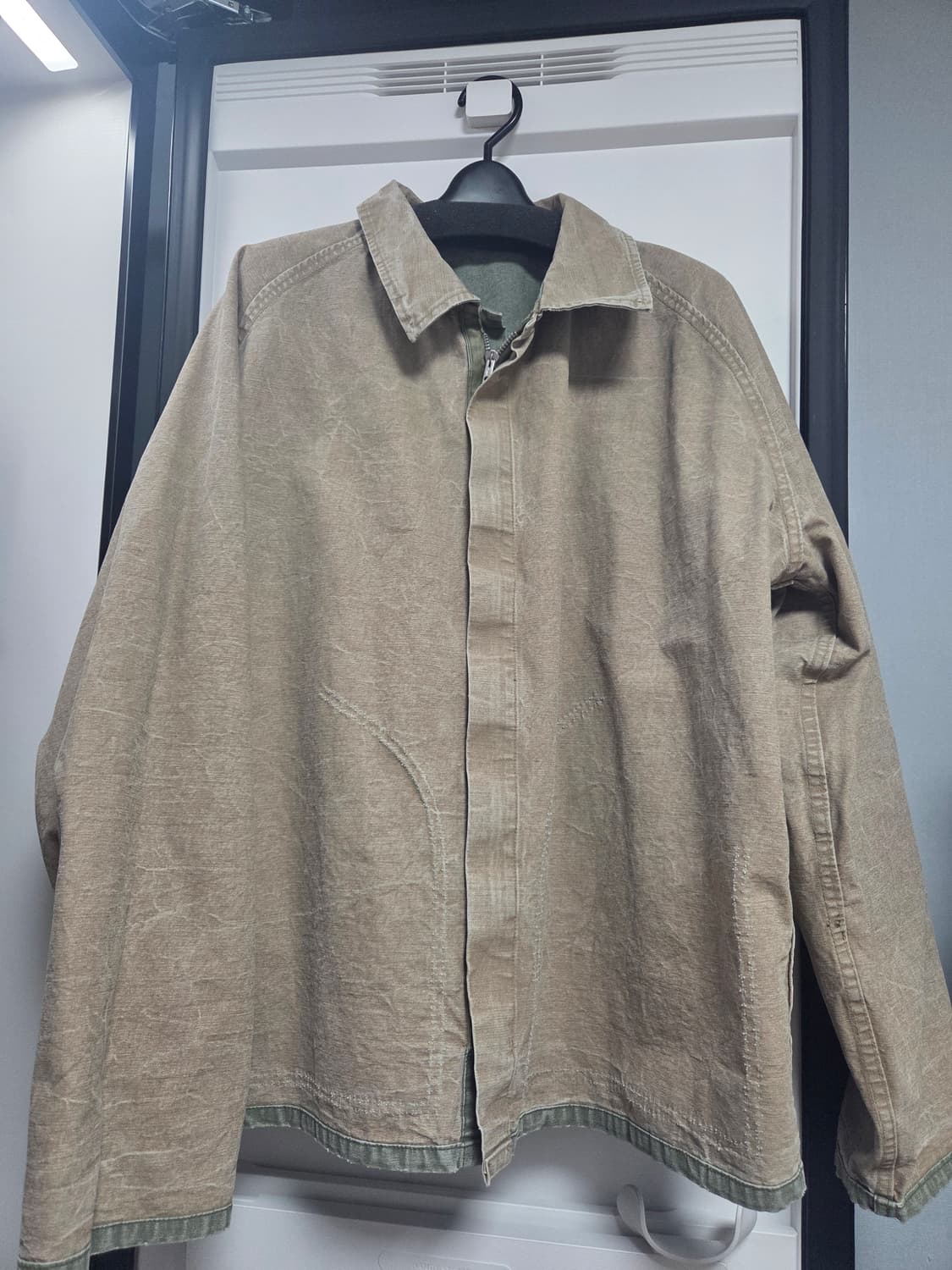 아프레쎄 23aw 리버시블 헌팅자켓 3 상품이미지6