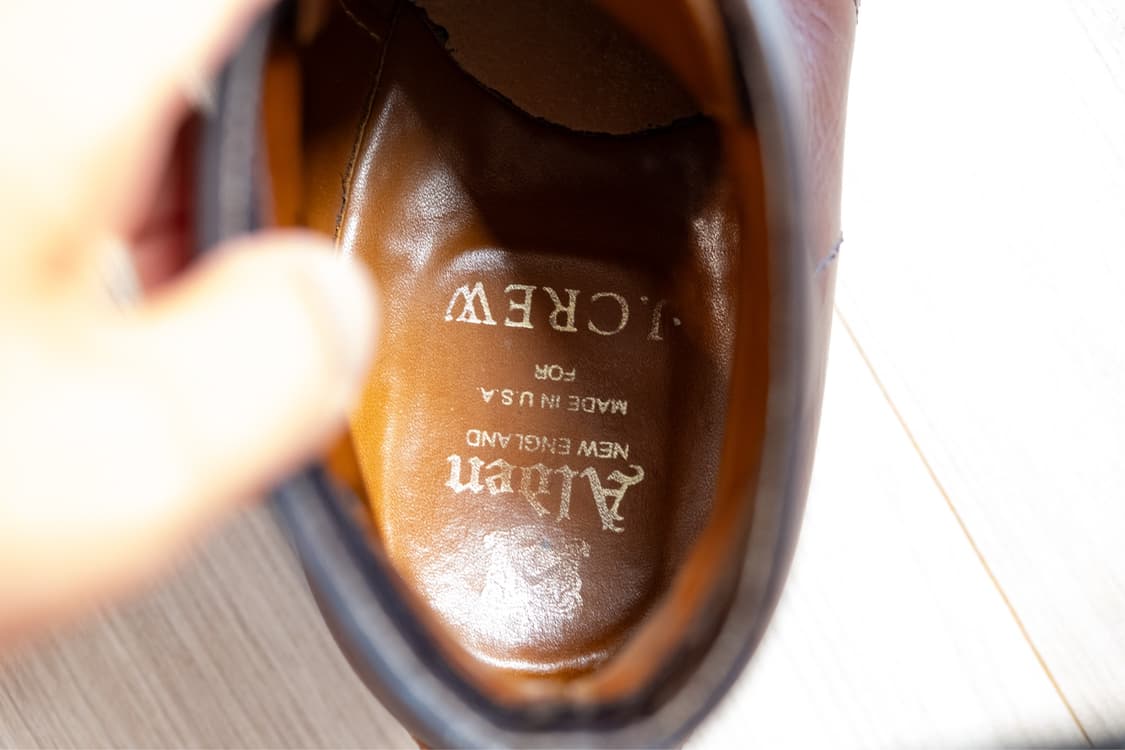 Alden x J.Crew 알든405 인디부츠 9D(275-280) 상품이미지6